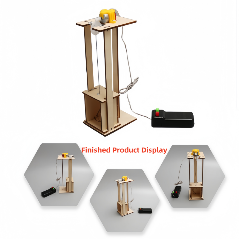 Science Project Diy - DIY Electric Remote Control Lift Elevator