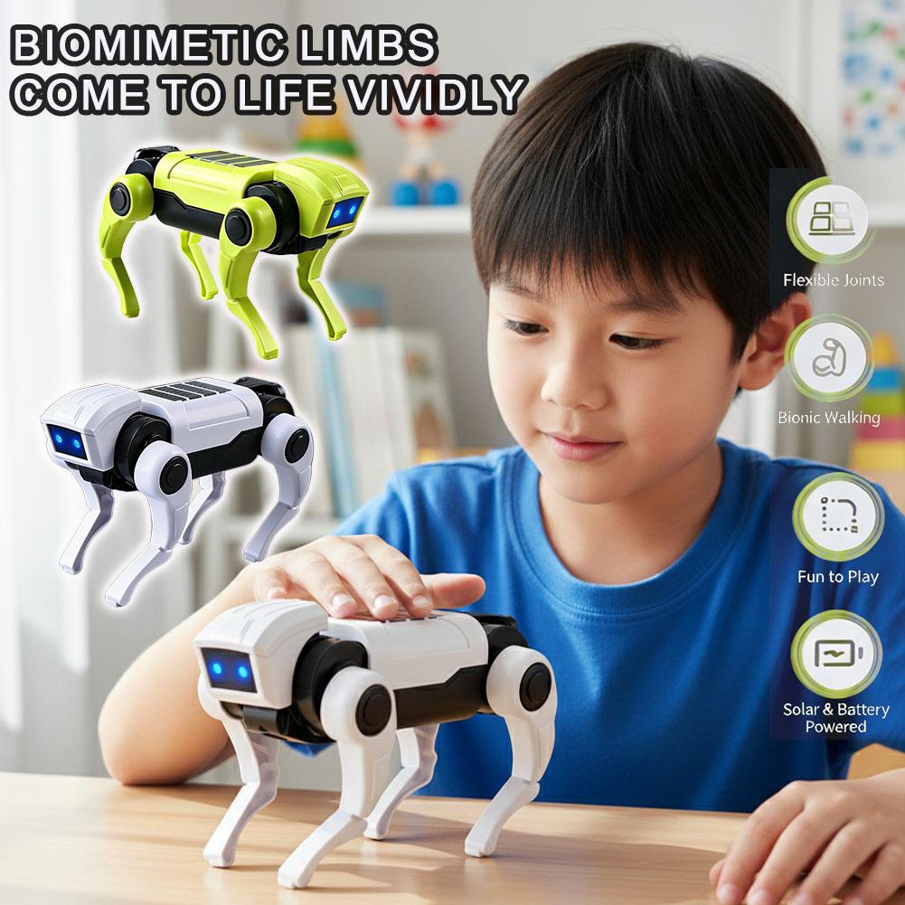 DIY Assembly RC Robot Dog Toy  - Science Project Robot ulasan dan harga