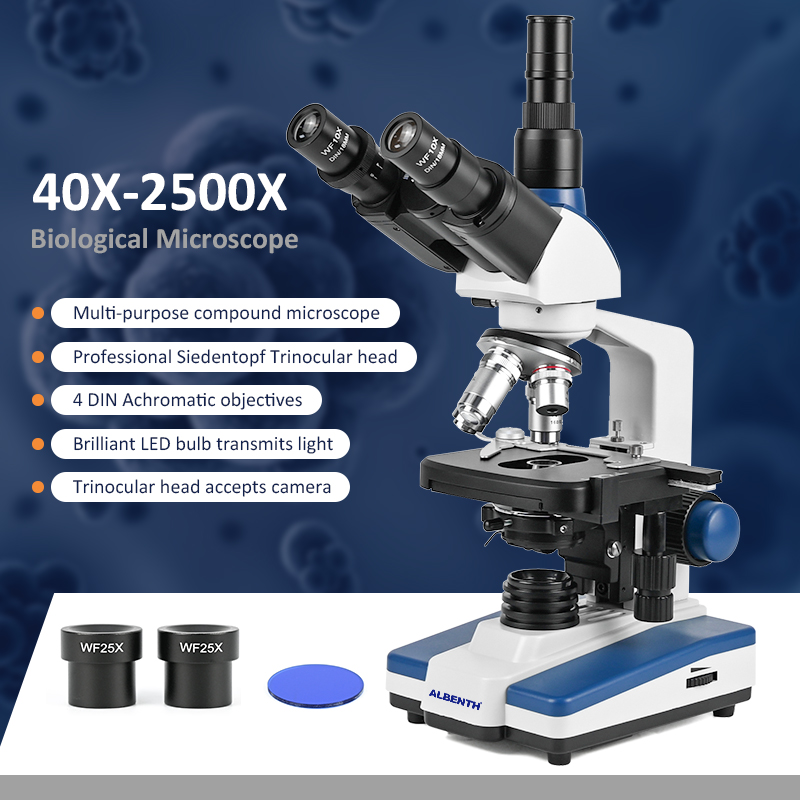 40X-2500X Professional Biologi - Microscope Compound 40X ulasan dan harga