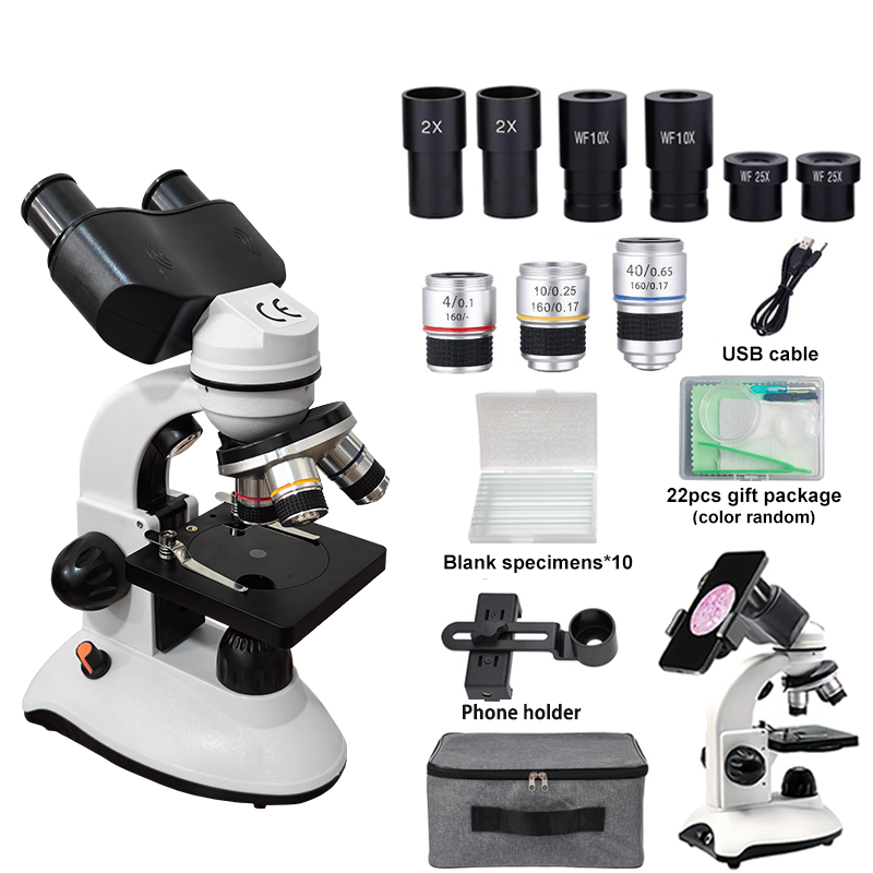 Binocular Compound Microscope  - Microscope Compound 40X ulasan dan harga