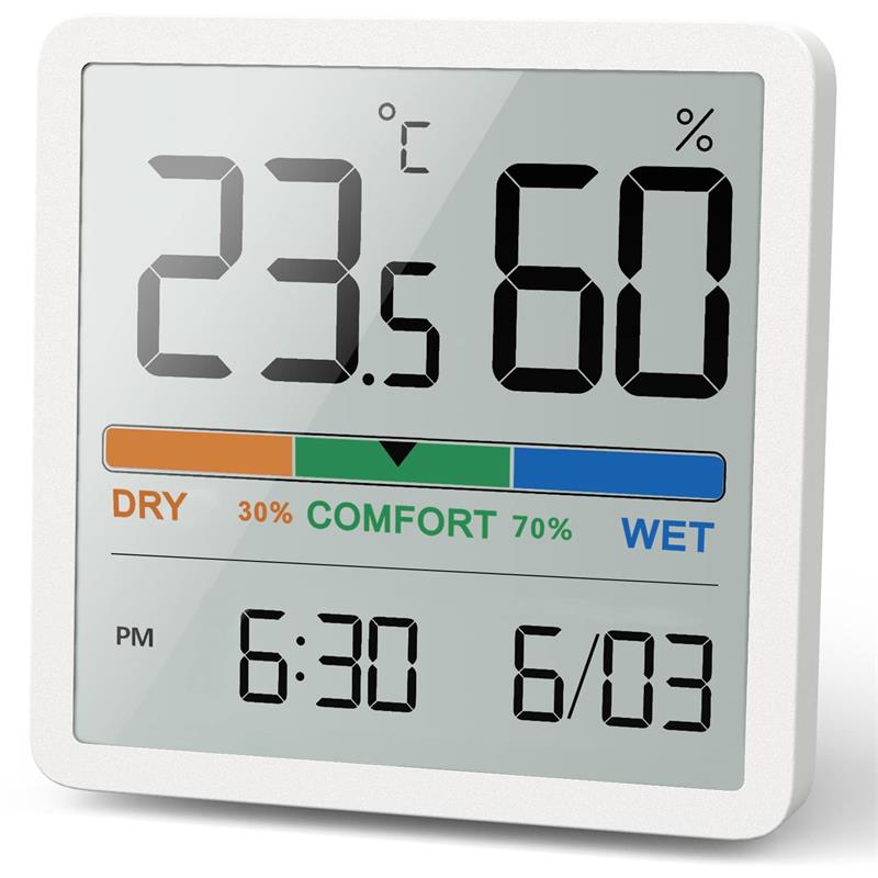 NOKLEAD Indoor Temperature Hum - Weather Station Indoor ulasan dan harga