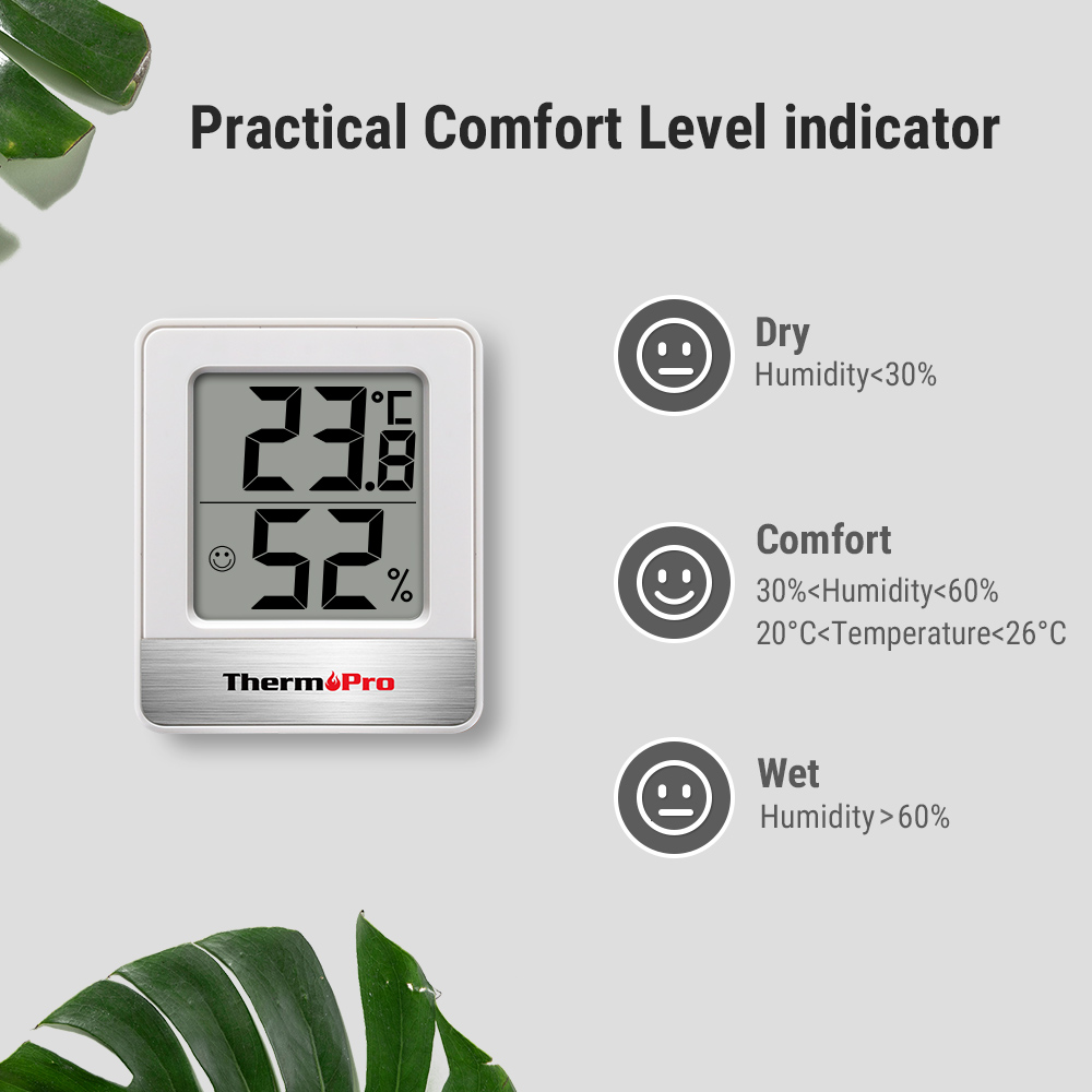 ThermoPro TP-49 Mini Weather S - Weather Station Indoor ulasan dan harga