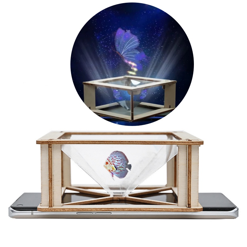 DIY 3D Holographic Projector K - Science Project Diy ulasan dan harga